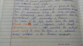 Impressionism explanation in Hindi for lt grade exam [upl. by Olenolin]