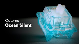 Outemu Ocean Silent Switch Sound Test and Review  Silent Linear [upl. by Artekal241]