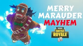 MERRY MARAUDER MAYHEM  MY 1400TH WIN  18 KILLS SOLO  Fortnite Battle Royale [upl. by Muncey673]