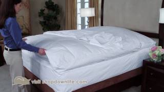 How To Protect Your Feather Bed  DOWNLITE [upl. by Llemej]