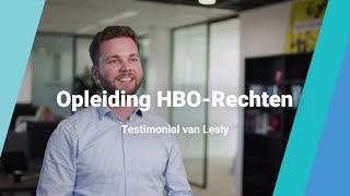 Testimonial van Lesly over de opleiding HBO  Rechten  hogeschool Windesheim [upl. by Ecidnak]