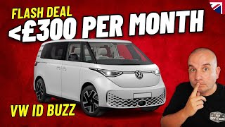 FLASH DEAL  VW ID BUZZ for under £300 Per month [upl. by Neelloc509]