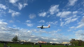 Heathrow Airport plane spotting navigation [upl. by Aubrette]