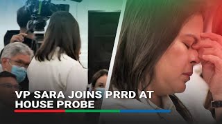 Sara backs dad VP Duterte makes surprise appearance at House quad comm [upl. by Krystle]