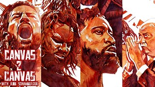 Acknowledge Roman Reigns amp The Bloodline WWE Canvas 2 Canvas [upl. by Eet]