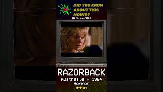 Did You Know About This Movie  Razorback 1984 retro movie trivia pigs australian 80smovie [upl. by Cello383]