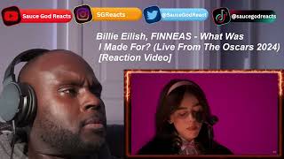 Billie Eilish FINNEAS  What Was I Made For Live From The Oscars 2024  REACTION [upl. by Dnaloy]