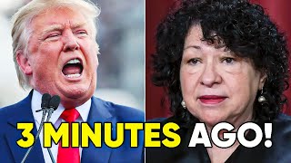 Supreme Court Justice Sotomayor Drops BOMBSHELL On Trump [upl. by Derian]