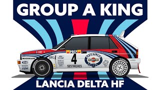 Why Lancia Delta Integrale is the Ultimate Group A Rally Legend [upl. by Casi325]