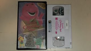 Opening To Barneys Christmas Star 2002 VHS [upl. by Menashem852]