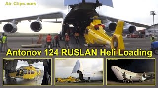 Antonov 124 Flight ADB 178 Series Part 3 Loading the Beast with 3 EC155 helicopters by AirClips [upl. by Atilehs]