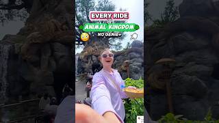 Riding EVERY RIDE  Animal Kingdom Before Noon 😵🎢 Disney Ride Tips [upl. by Namrehs]