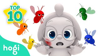 Learn Colors with Mosquitoes and More｜Colors for Kids｜Hogi Colors｜Hogi Pinkfong Colors [upl. by Parris]