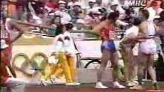 110m High Hurdles Semis 1988 Seoul Olympics [upl. by Tterab]