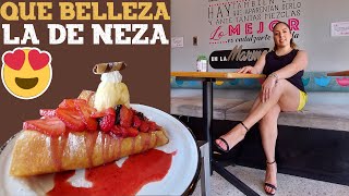 CIUDAD NEZAHUALCOYOTL  Que BELLEZA la de NEZA  Restaurante Crepas y BUEN CAFÉ  YouTube [upl. by Oikim467]