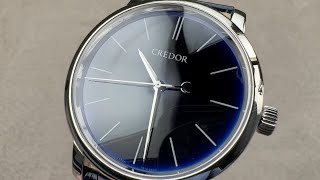 Seiko Credor Eichi II Blue Porcelain Dial Grand Seiko Credor Watch Review [upl. by Kerek]