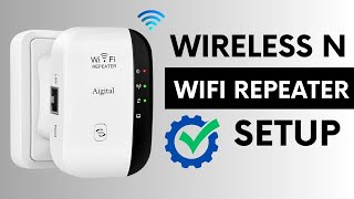 Wireless N WiFi Repeater Setup [upl. by Iolanthe249]