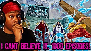 Reacting To  1 SECOND From 1000 Episodes Of One Piece [upl. by Nwahsem]