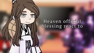 Heaven Officials BlessingTGCF react to  RusEng  Part 1 [upl. by Atekin]