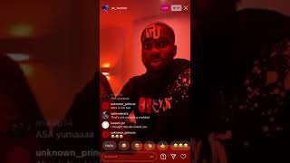 PK Humble and Abra Cadabra previewing Abra’s new song Insta Live‼️‼️ [upl. by Faydra]