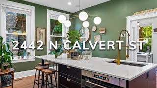 Real Estate Listing Tour  2442 N Calvert St [upl. by Larret]