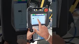 Fanuc Robot  Change Teach Point Value  Touchup [upl. by Benedikt]