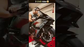 Kawasaki ninja H2R Exhaust on Fire IVR Explainer shortsbike kawasaki superbikers MrBeast [upl. by Mohr]