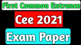 MECCEE 2021 Past Year Questions First Common Entrance Exam Paper 💉🩺cee exam nepalcee syllabus [upl. by Ennahoj993]