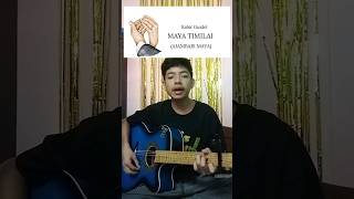 Maya TimilaiAjambari Maya  Guitar lesson  maya guitarlesson nepalisong kabir [upl. by Enened757]