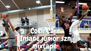 Coen Carr is the most underrated player in the country Official Junior season mixtape [upl. by Diena]