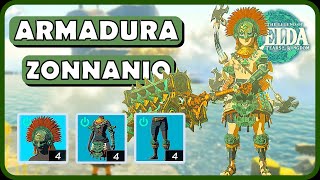 Como CONSEGUIR la Armadura de Zonnanio🔥  Zelda Tears of the kingdom [upl. by Nylynnej116]