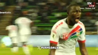 Gabon vs Gambia 01 Yankuba Minteh Goal  FIFA World Cup CAF Qualification2026 Group Stage [upl. by Wandis]