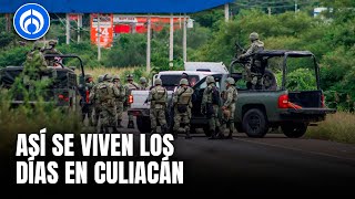 Culiacán vive días tensos violencia no cesa en la ciudad [upl. by Judas]