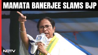 Mamata Banerjee Speech Today  Mamata Banerjee Attacks BJP And Central Agencies [upl. by Nyleve]