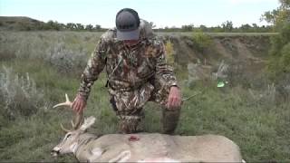 Mechanical Broadhead  Jackie Bushman from Buckmasters uses Sevr Broadheads for the first time [upl. by Ma]