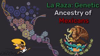 La Raza Genetic Ancestry amp Skin Tone of Mexicans [upl. by Yennej]