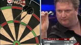 Co Stompe vs Colin Lloyd Part 1  2007 International Dart League  Round 1 [upl. by Quintie681]