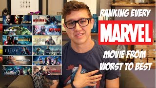 Ranking the Marvel Movies [upl. by Sakram]