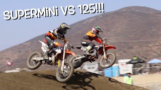 RACING MY SUPERMINI IN THE 125 CLASS Dangerboy Deegan [upl. by Notloc]