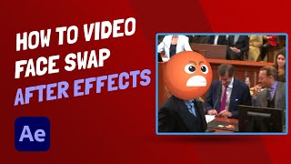 How To Face Swap With Video For Free  After Effects  AE Face Tools [upl. by Karon744]