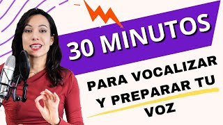 Vocalización de 30 MINUTOS COMPLETOS Entrenamiento vocal para cantar todos los días Natalia Bliss [upl. by Naesed]