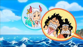 Luffy tells Momo Kinemon and Yamato that Theyre Free To Join The Strawhats English Sub [upl. by Notneiuq]