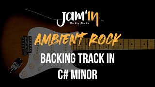 Ambient Rock Guitar Backing Track in C Minor [upl. by Ahsieit686]