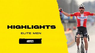 HIGHLIGHTS Elite Men  RONDE VAN VLAANDEREN 2021 [upl. by Delfine]