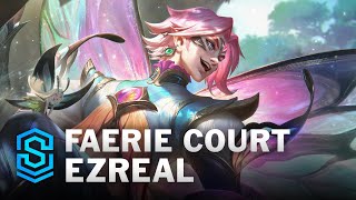 Porcelain Protector Ezreal Skin Spotlight  PreRelease  League of Legends [upl. by Gneh]