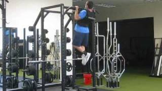 Mixed Grip Pullups 100x11 [upl. by Zetnahs327]