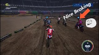 San Diego 2024 BX Series 450 Main  Supercross 6 [upl. by Wilkinson]