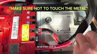 How to Safely Disconnect the Battery on a BMW 3 Series  Quick DIY Guide [upl. by Waine973]