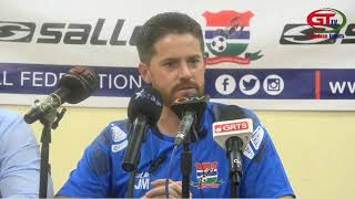 COACH JOHNATHAN MCKINSTRY UNVEILS SQUAD FOR AFCON QUALIFIERS AGAINST COMOROS [upl. by Ellenor521]