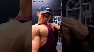 Kitna inch pump karskte ho comment main batao  aesthetic motivation chest dailypost instal [upl. by Geminius]